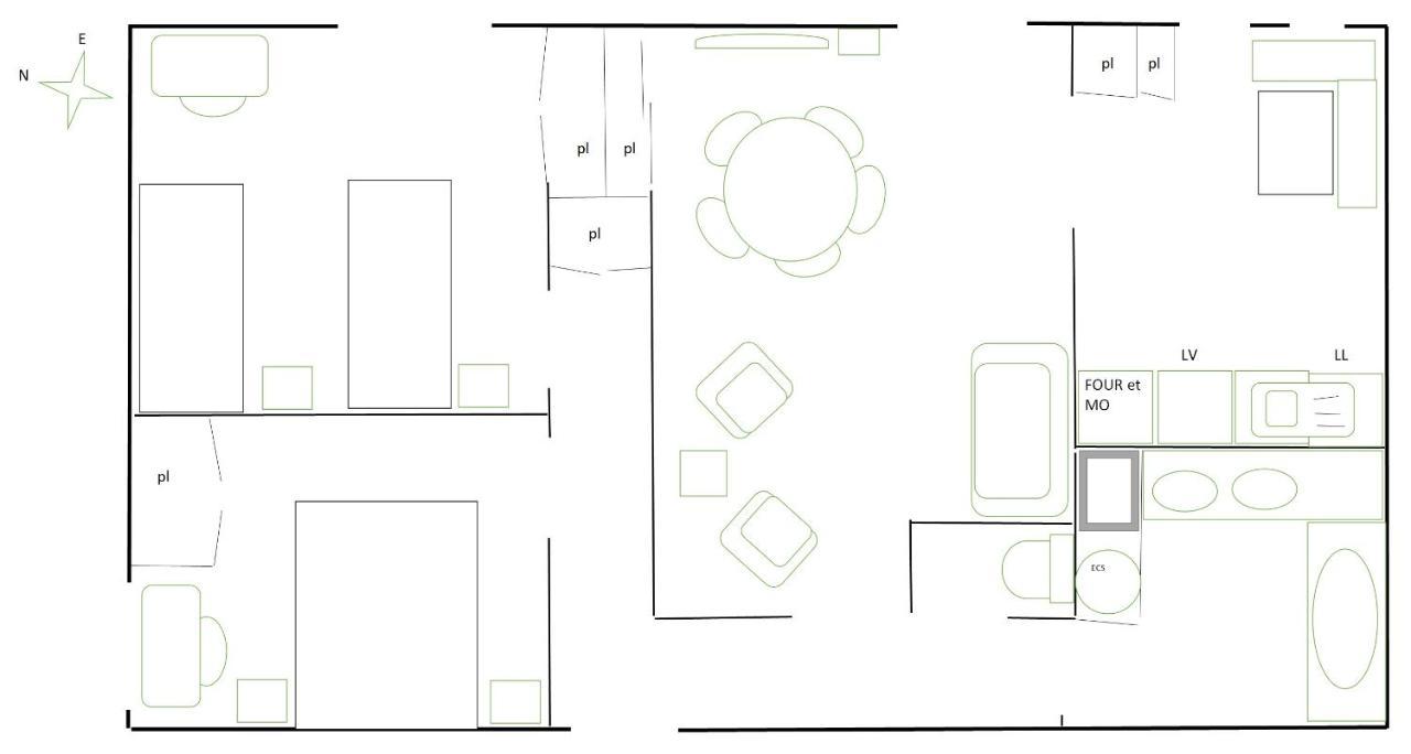 Appartement Reine Des Pres موجوف المظهر الخارجي الصورة